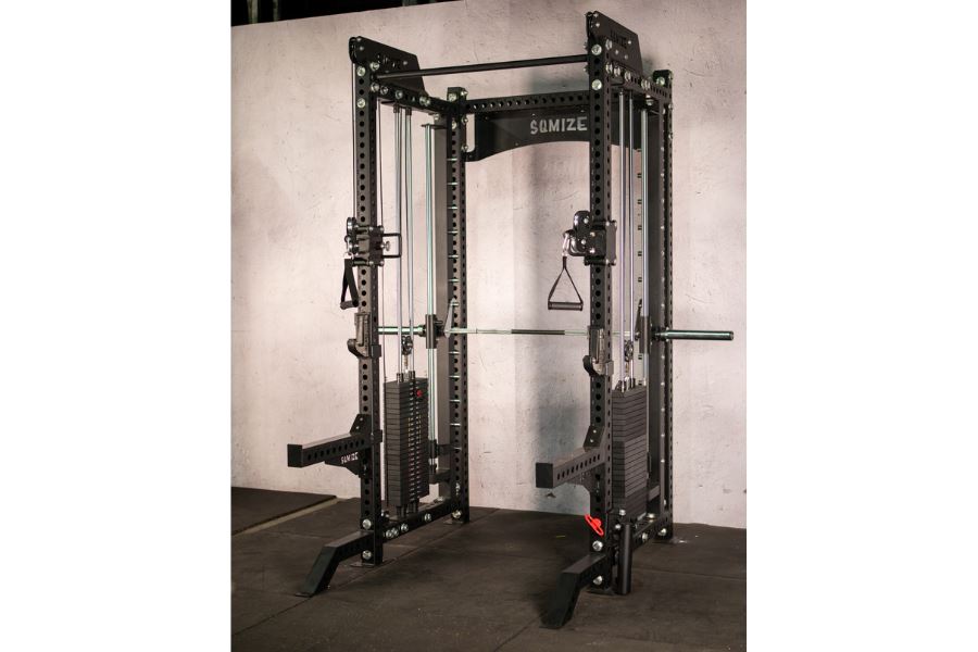 Power Rack, Multipresse & Kabelzug: Tri-Power Gym SQMIZE® ELITE CLUB SQ-S955-90-120 www.simpleproducts.at 