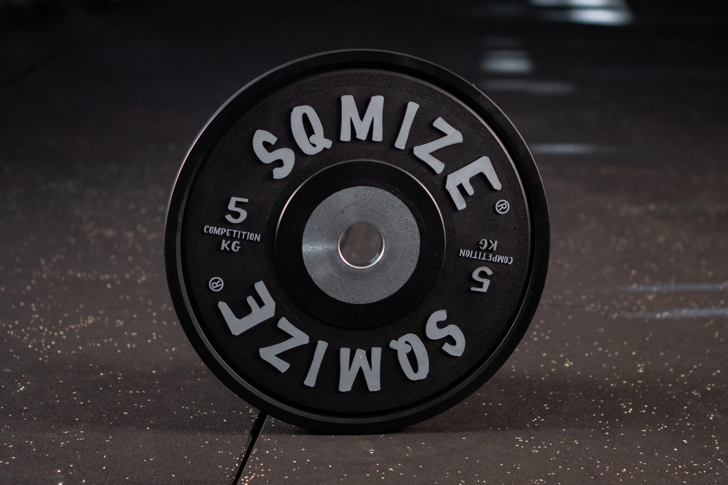 Premium Bison Black Competition Bumper Plate SQMIZE® V-CompBP, 5 - 25 kg www.simpleproducts.at 5 kg 