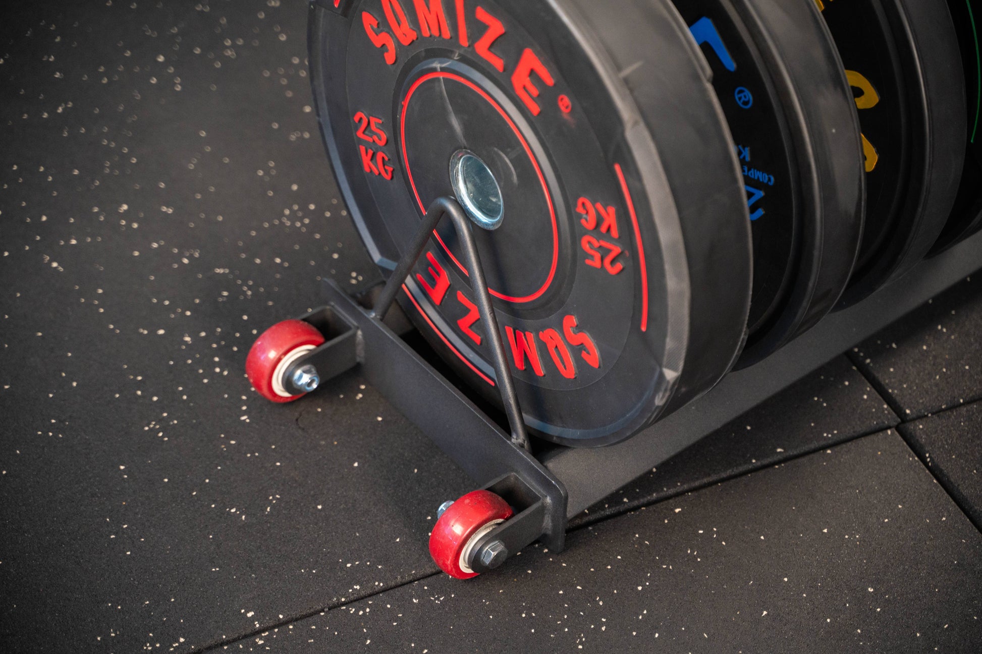 Profi Bumper Plate Ständer SQMIZE® BPR120 www.simpleproducts.at 