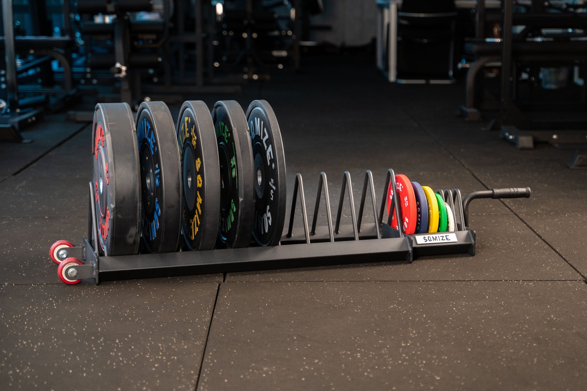 Profi Bumper Plate Ständer SQMIZE® BPR120 www.simpleproducts.at 