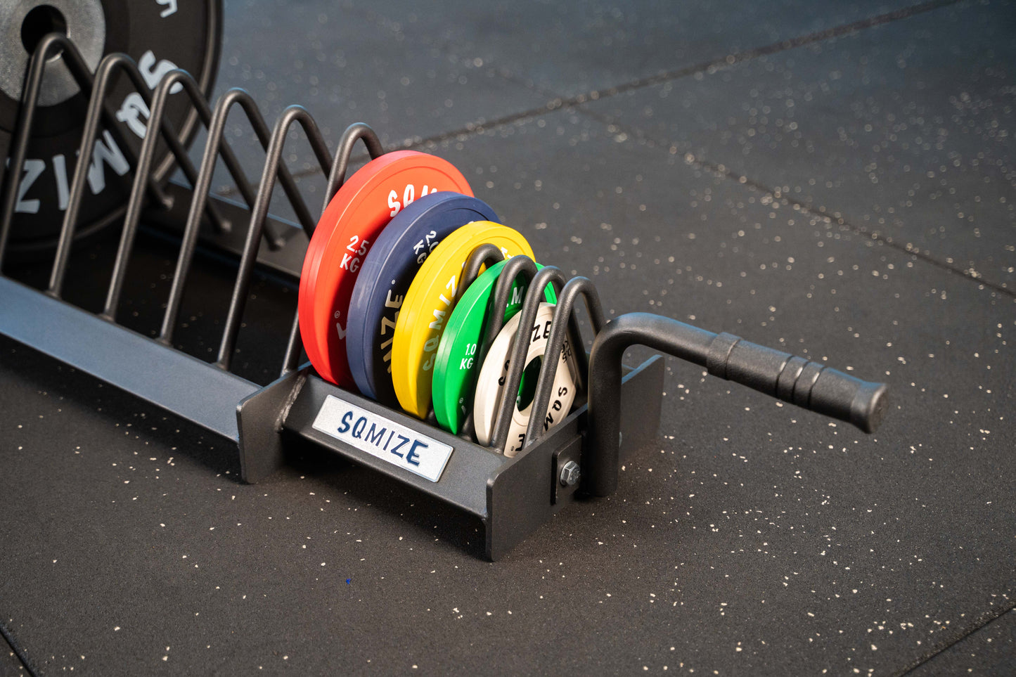 Profi Bumper Plate Ständer SQMIZE® BPR120 www.simpleproducts.at 