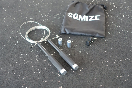 Springseil - Adjustable Jump Rope SQMIZE® SRJ Stainless Steel www.simpleproducts.at 